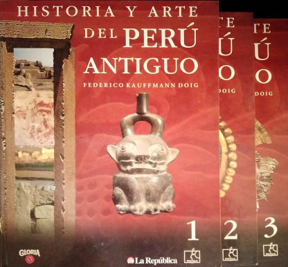 Historia y Arte del Perú Antiguo (3 Tomos)