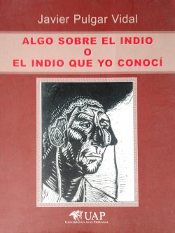 Algo sobre el indio, o, El indio que yo conocí