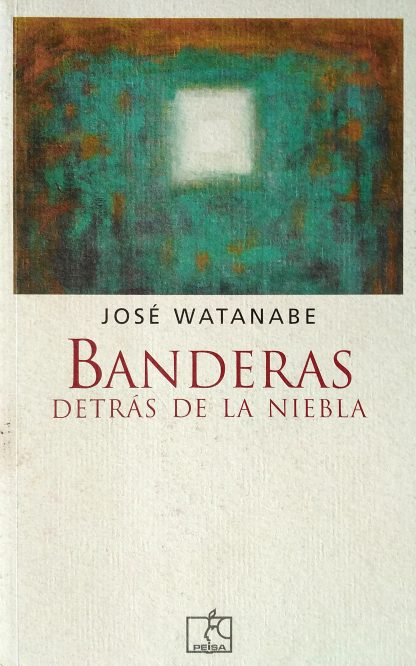 Banderas detrás de la niebla