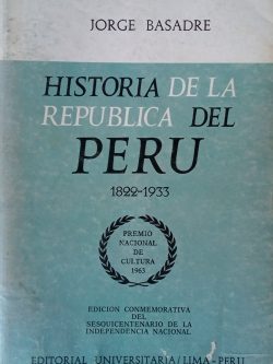 Historia de la República del Perú (1822-1933) - 17 Tomos