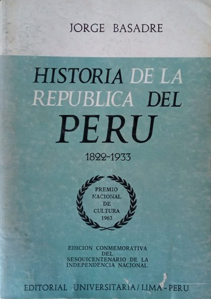 Historia de la República del Perú (1822-1933) - 17 Tomos